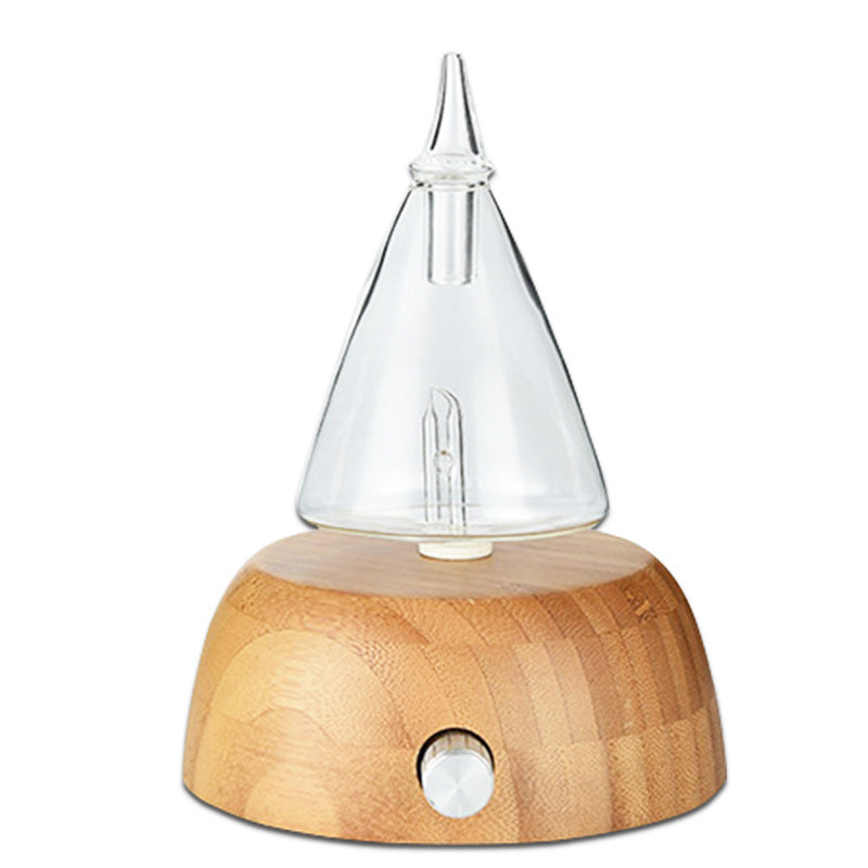 Wood grain waterless oil diffuser