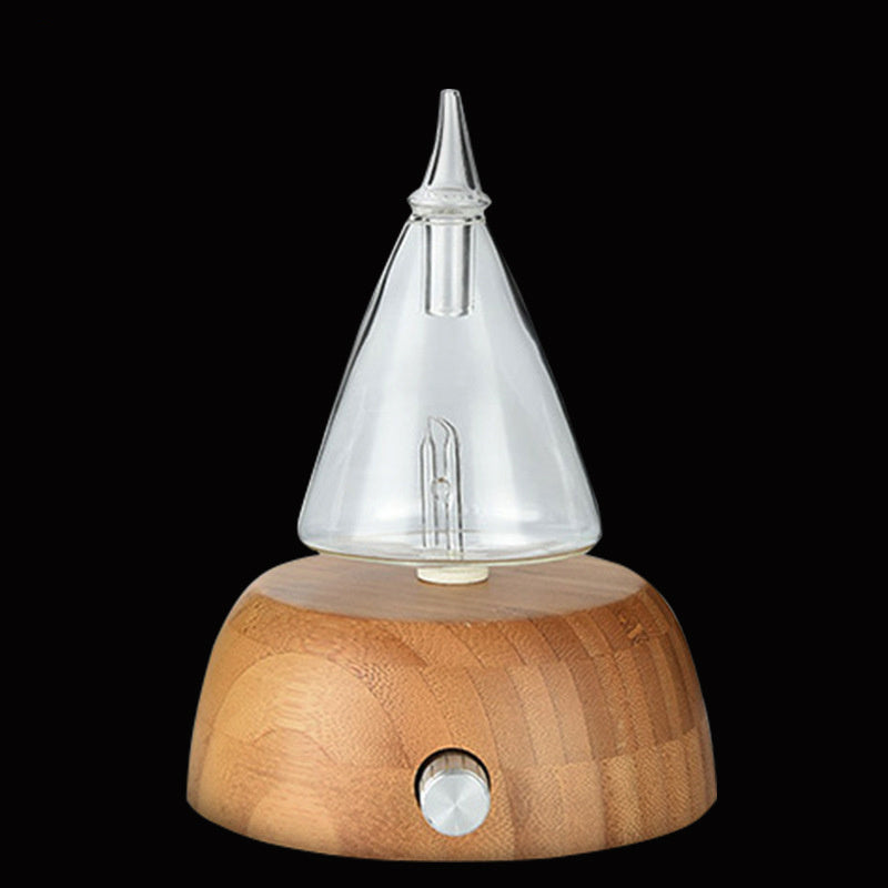 Wood grain waterless oil diffuser